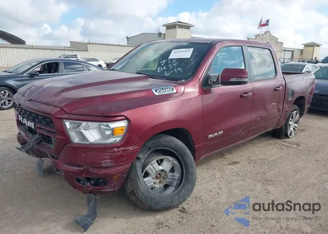 2023 Ram 1500 Lone Star 4X4 5'7 Box from USA, damaged, VIN 1C6SRFFT4PN541429